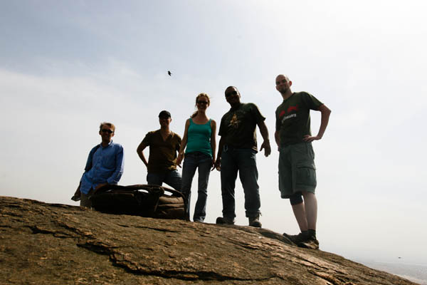 Timer group portrait atop Jebel Kujur
